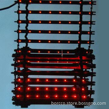 High transparent LED curtain for stage background lighting effect decorate